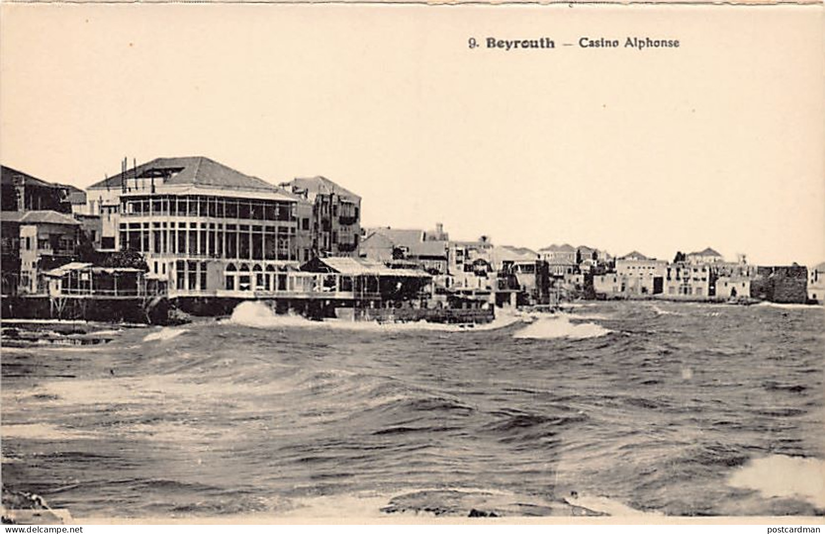 Liban - BEYROUTH - Casino Alphonse - Ed. Mampré Hissarian 9 - Liban