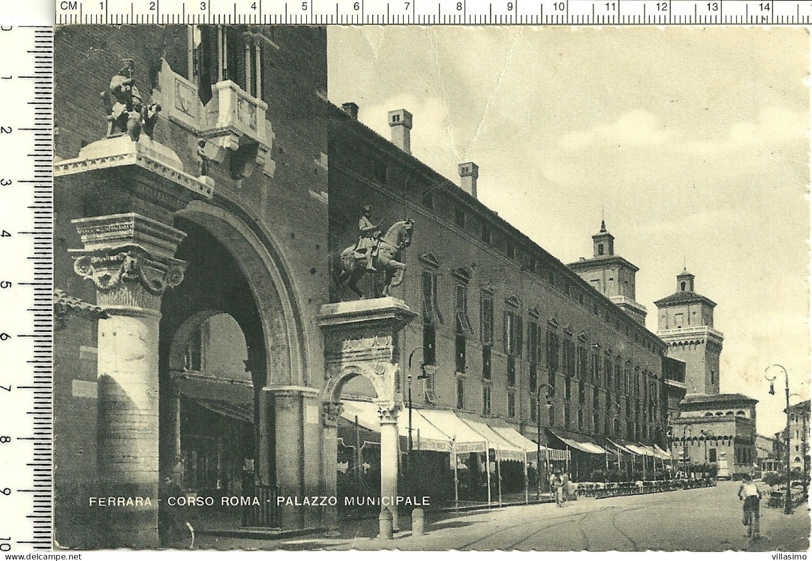 EMILIA ROMAGNA - FERRARA, CORSO ROMA. PALAZZO MUNICIPALE - VG. - Ferrara