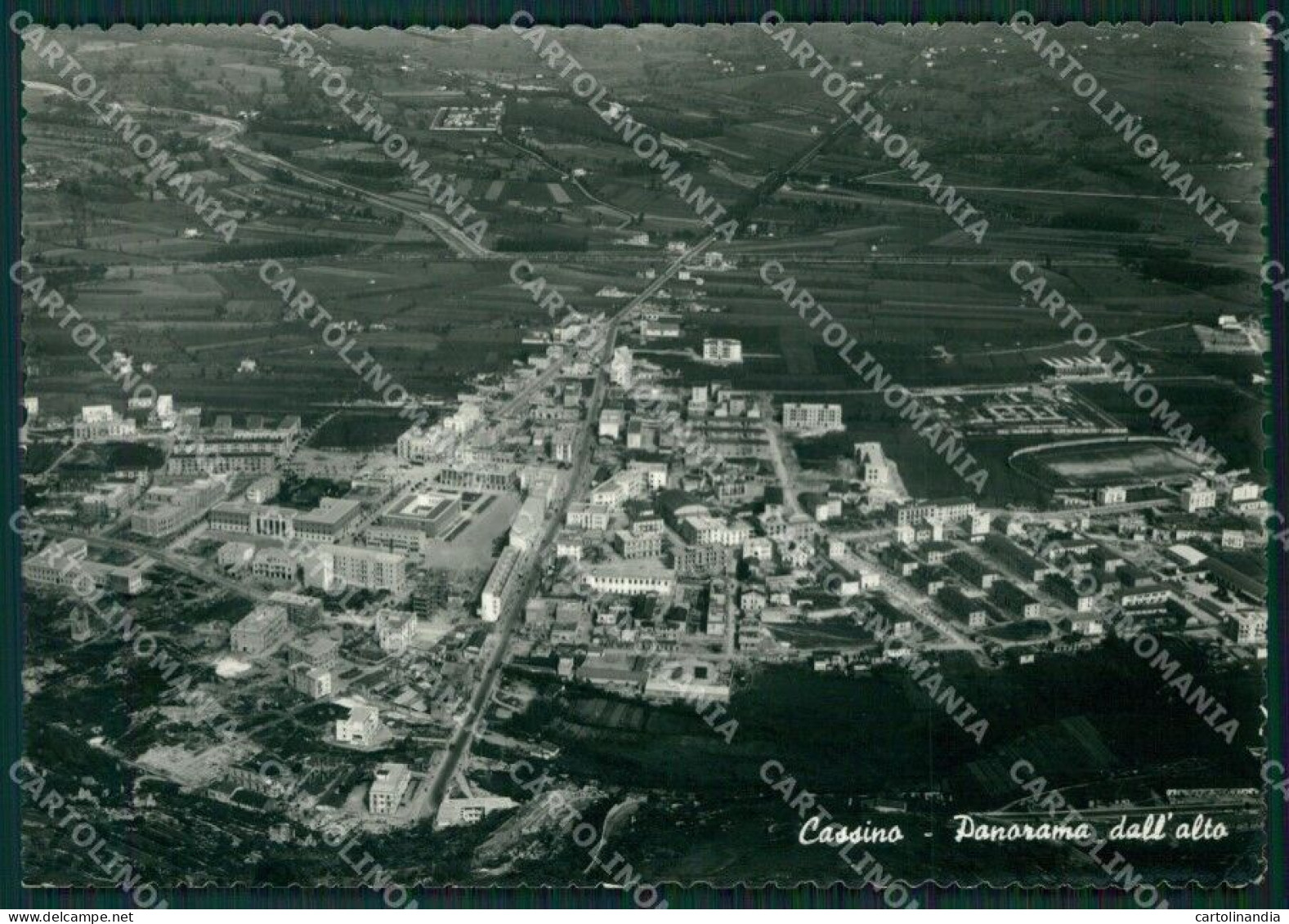 Frosinone Cassino Foto FG Cartolina ZKM8060 - Frosinone