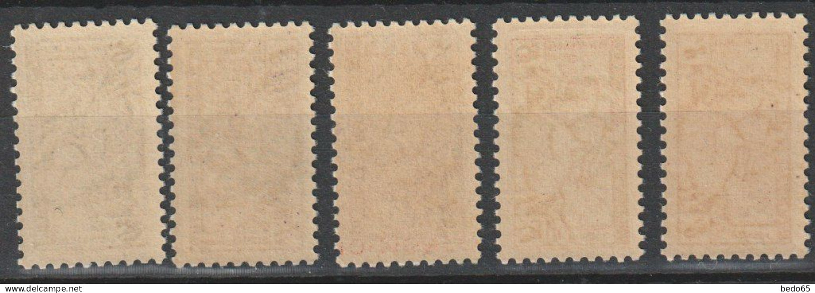 SERIE SCEAU DU PRINCE N° 371/75  NEUF** LUXE  / MNH - Unused Stamps