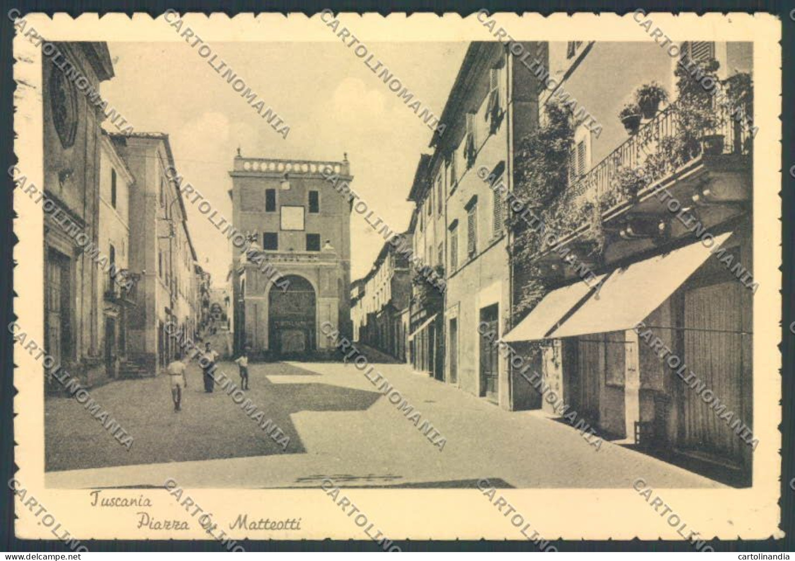 Viterbo Tuscania FG Cartolina ZF8596 - Viterbo