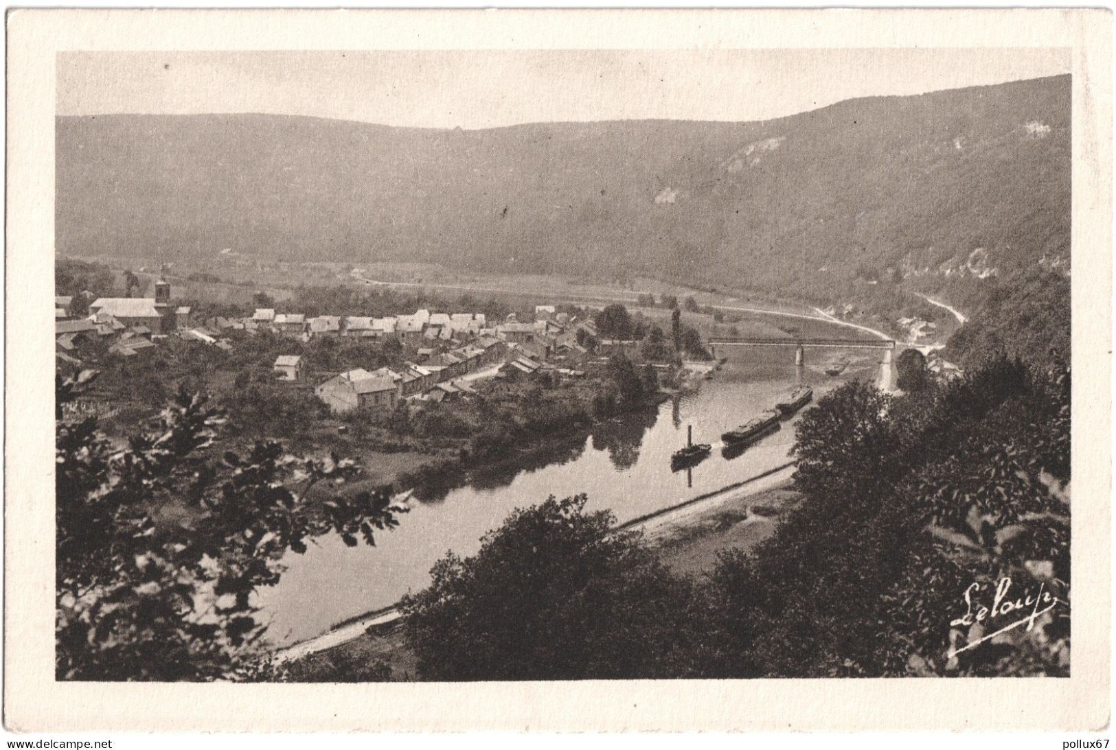 CPA DE LA VALLÉE DE LA MEUSE  (YONNE)  VUE DE JOIGNY - Joigny