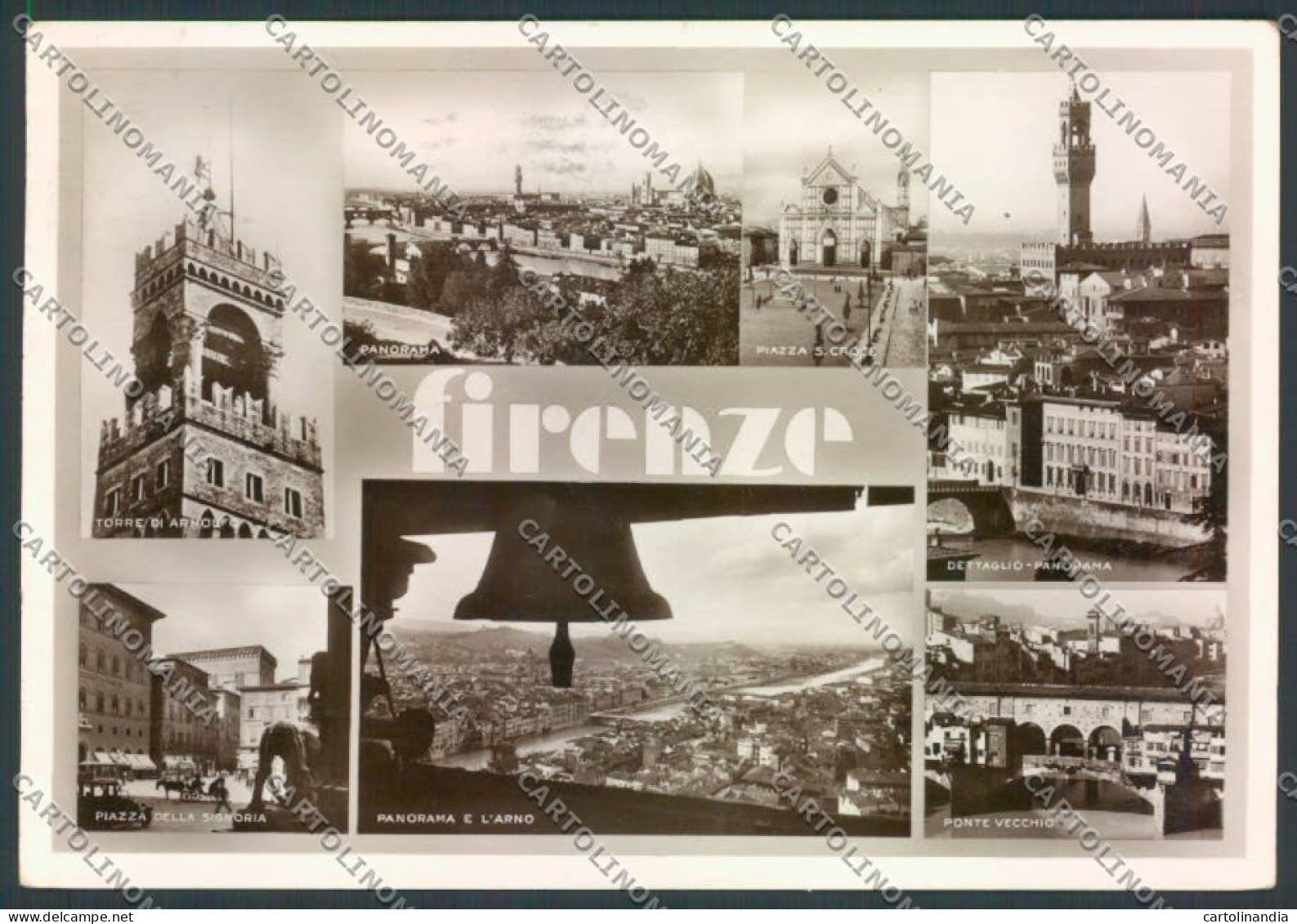 Firenze Città Foto FG Cartolina ZF4066 - Firenze