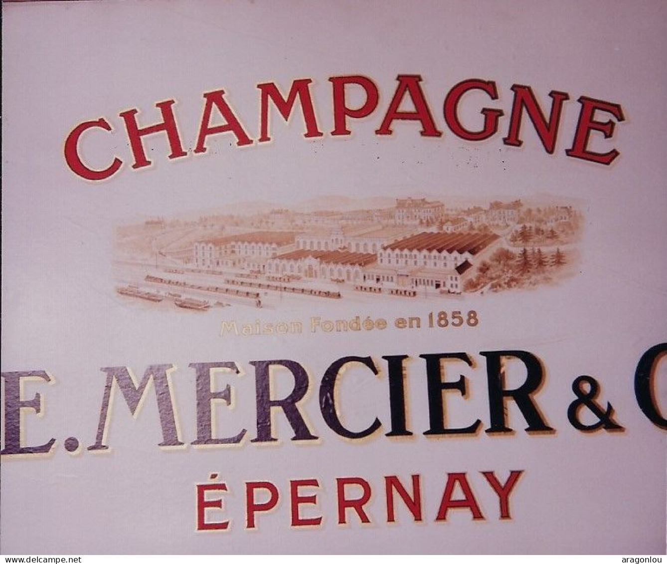 Luxembourg - Luxemburg -    CHAMPAGNE   E.  MERCIER , Fébruar  1992  ,  Photo Marcel Weydert - Advertising