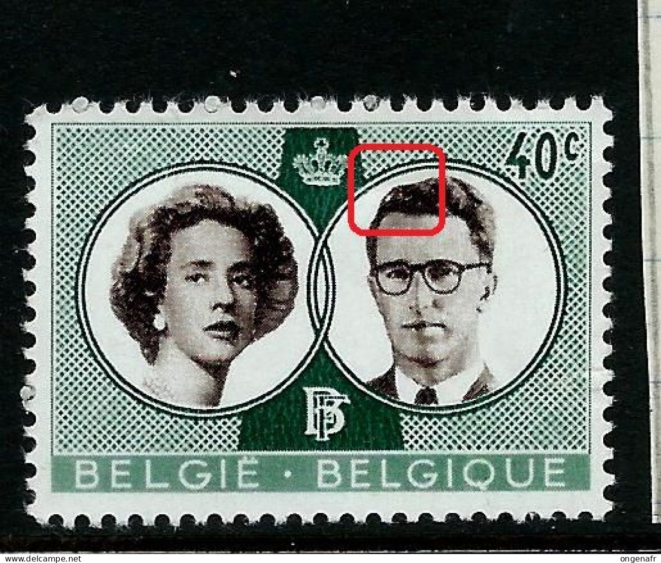 N° 1168 - ** - Cheveu Blanc Roi - 1931-1960