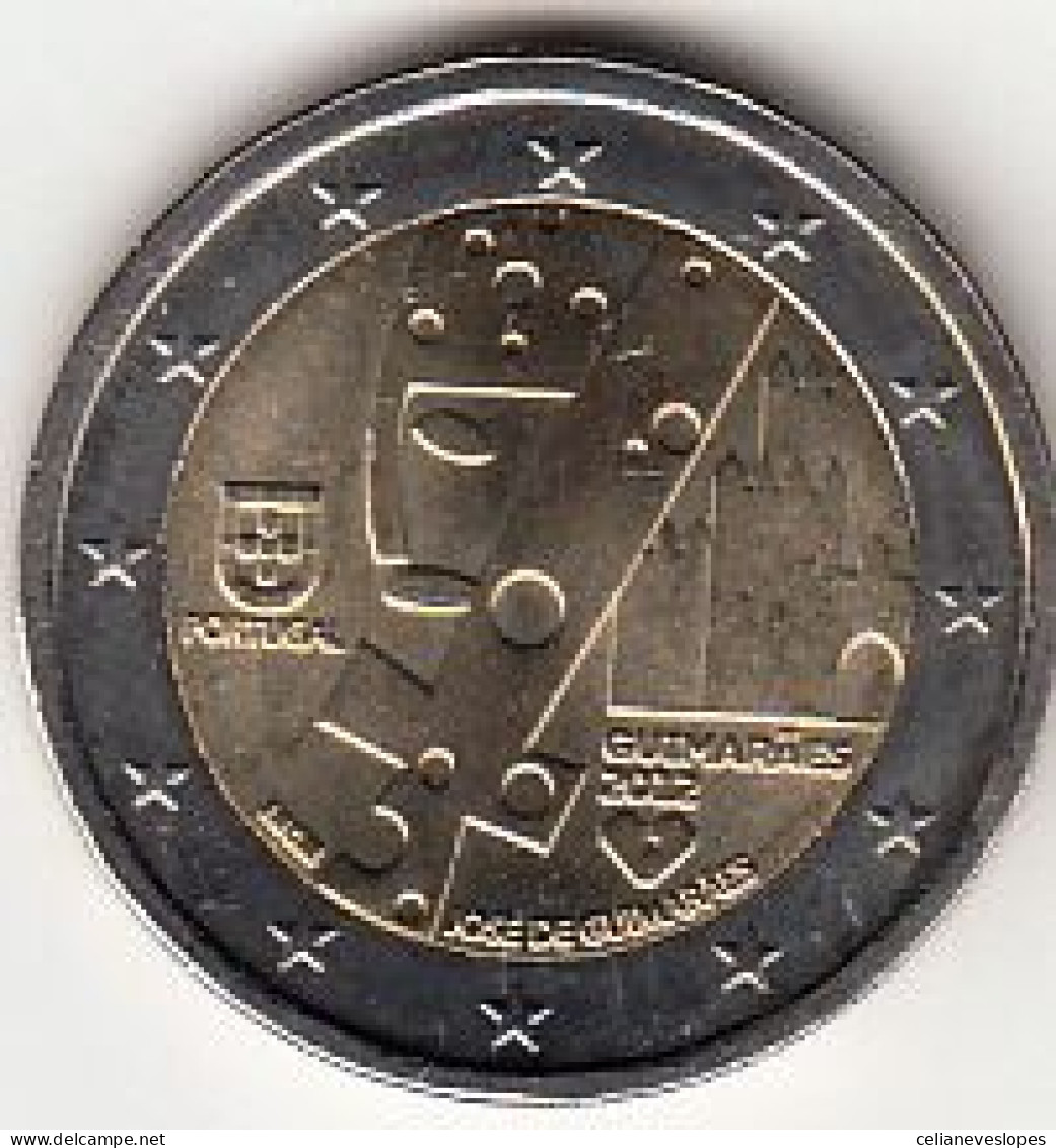 Moeda De Portugal, (11), 2 Euro De Guimarães, Capital Europeia Da Cultura De 2012, UNC - Portugal