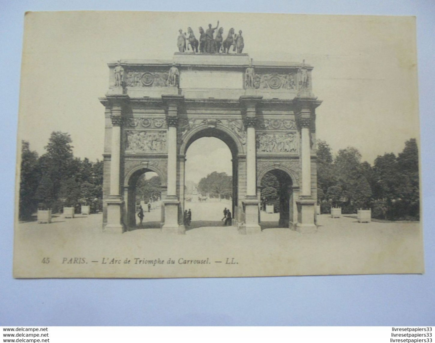 CPA (75) PARIS L'Arc De Triomphe Du Carrousel - Arc De Triomphe