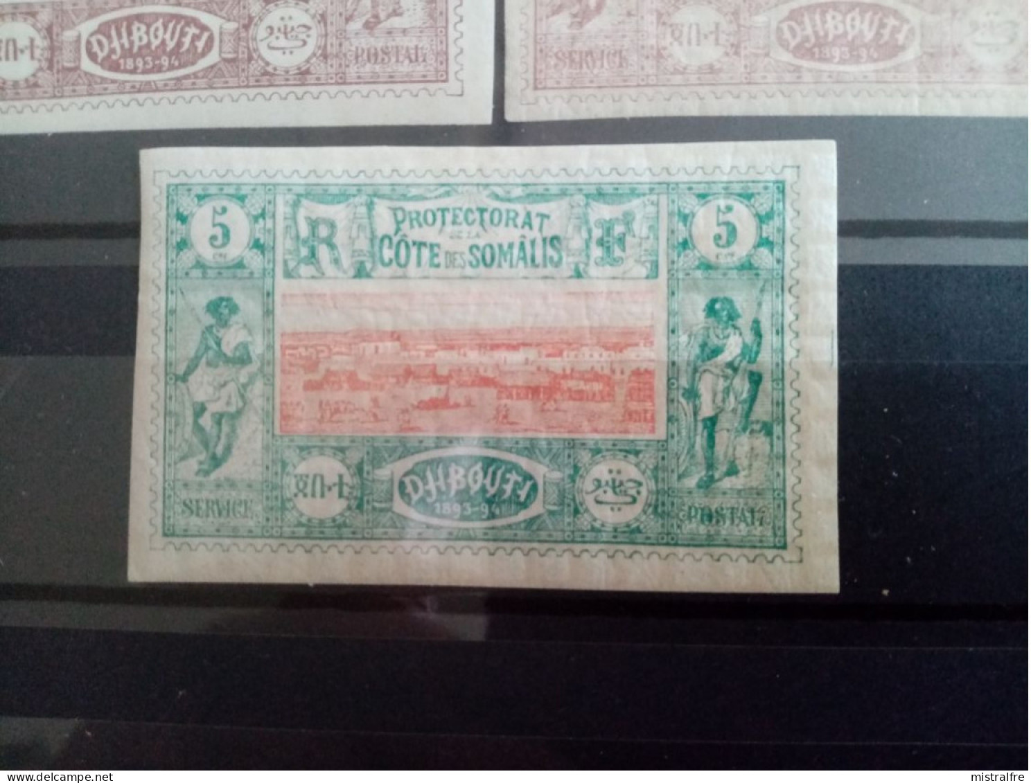 Côte Des SOMALIES. 1894-1902. " Vues De DJIBOUTI " N° 7.8.9 Et 27. NEUFS +.. Côte YT 2022 : 65,00 € - Ongebruikt