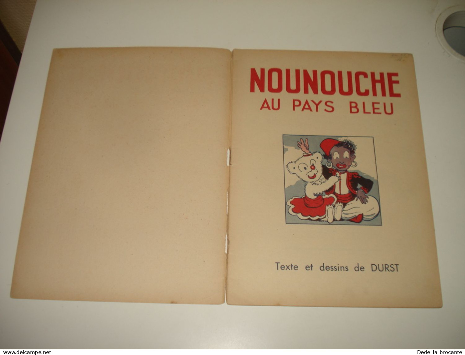 C54 / Nounouche N°3 " Au Pays Bleu "  -  Réédition De 1949 - Other & Unclassified