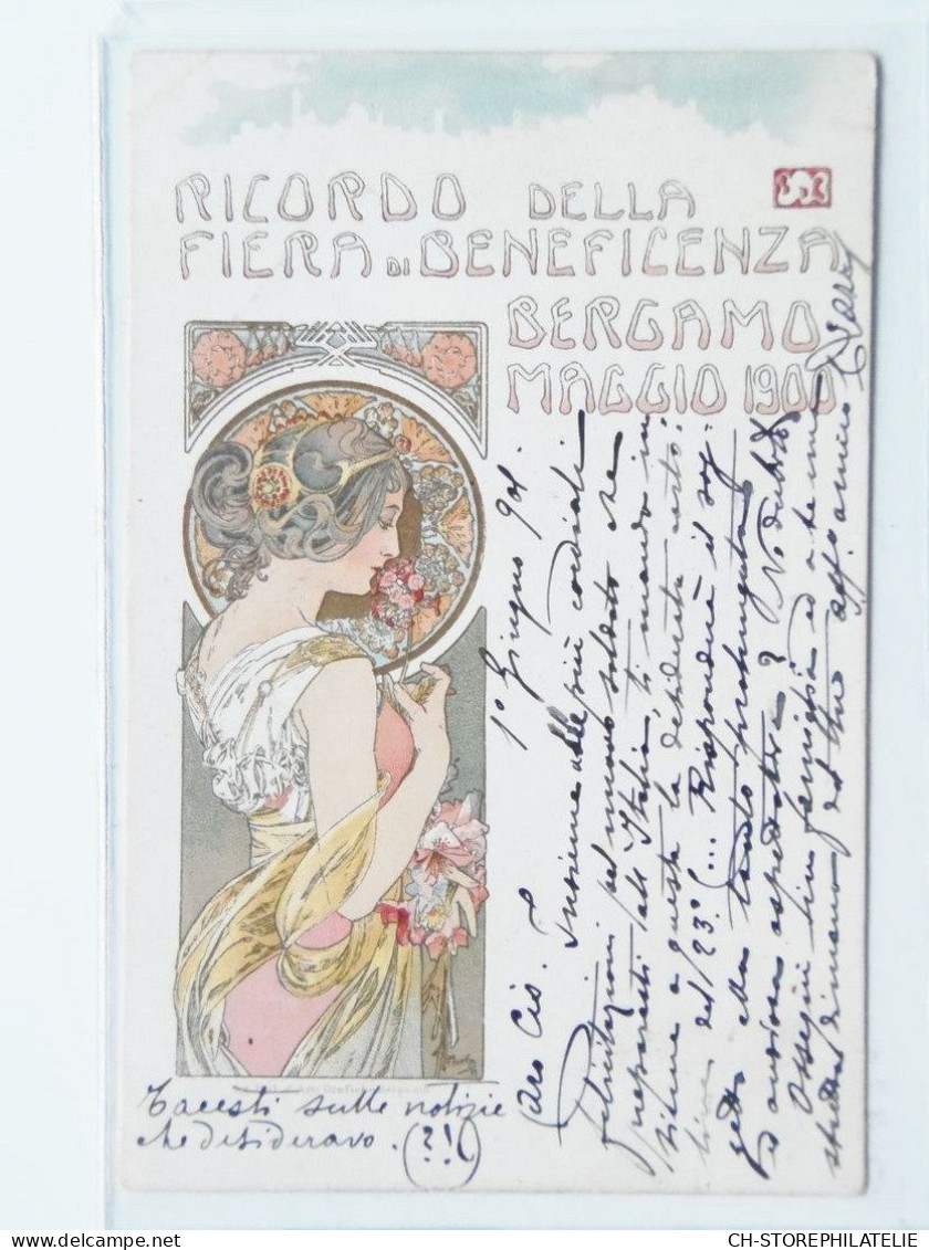 Mucha Alphonse Fiera Di Bergamo 1900 - Mucha, Alphonse