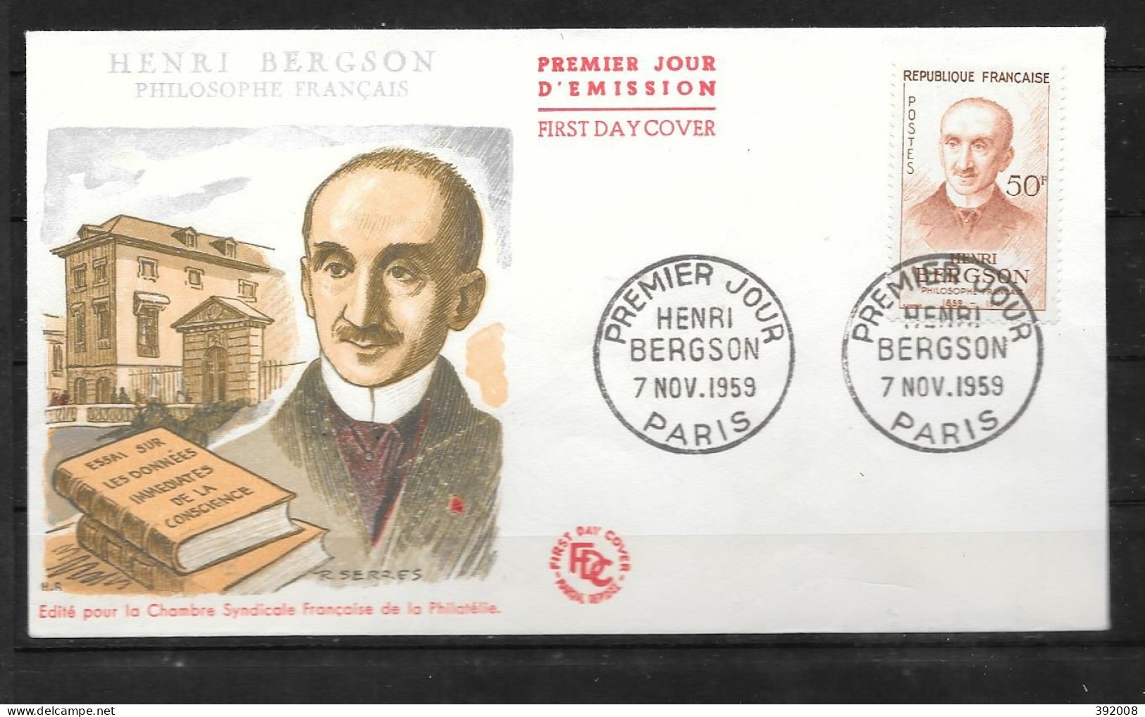 1959 - 1225 - Bergson - Paris - 27 - 3 - 1950-1959