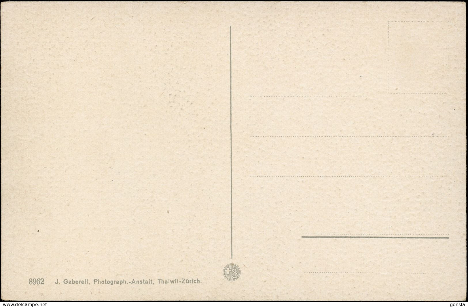 BRANDUNG - BRISANT 1920/30 "J. Gaberell" - Andere & Zonder Classificatie