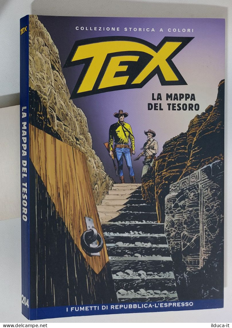 62627 TEX Collezione Storica Repubblica N. 204 - La Mappa Del Tesoro - Tex