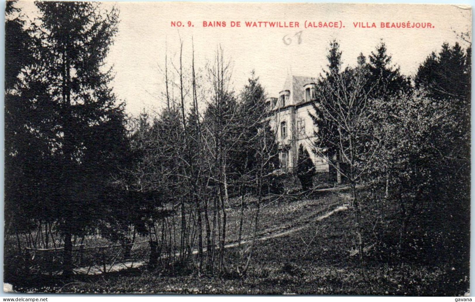 68 Bains De WATTWILLER - Villa Beauséjour - Orbey
