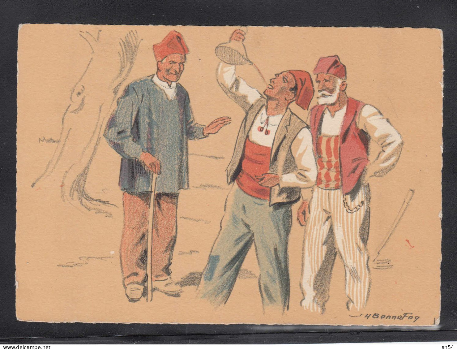 CARTE POSTALE NON CIRCULEE  FETES ET COUTUMES - Autres & Non Classés