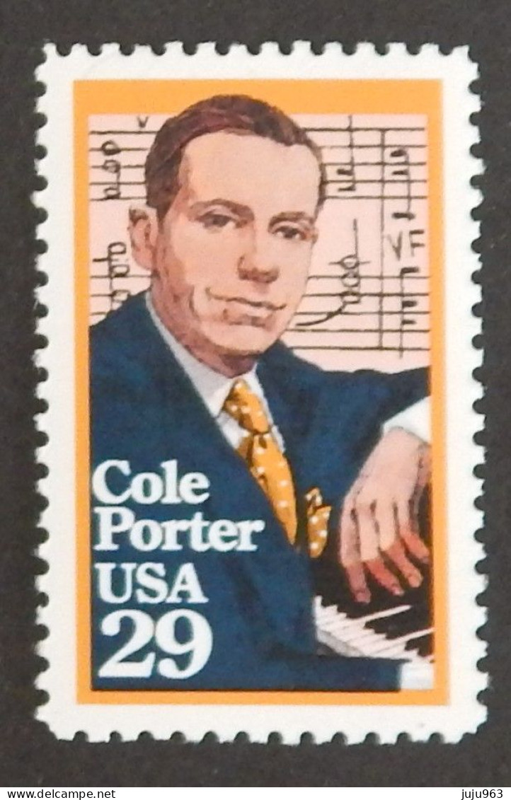 USA MI 2146 NEUF**MNH "COLE PORTER"  ANNÉE 1991 - Unused Stamps