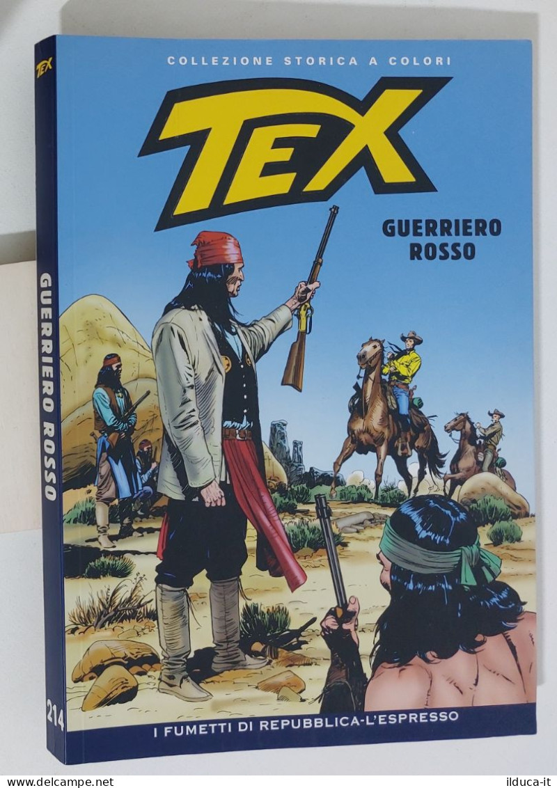 62636 TEX Collezione Storica Repubblica N. 214 - Guerriero Rosso - Tex