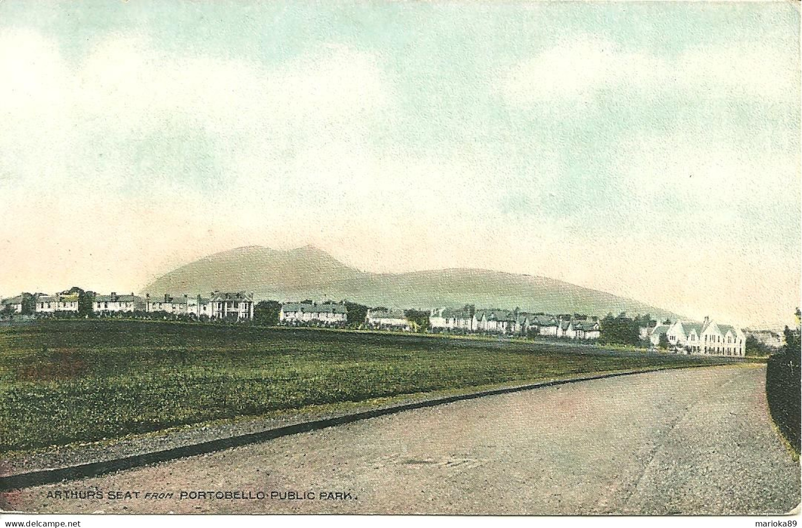 CPA ARTHUR'S SEAT FROM PORTOBELLO PUBLIC PARK - Midlothian/ Edinburgh