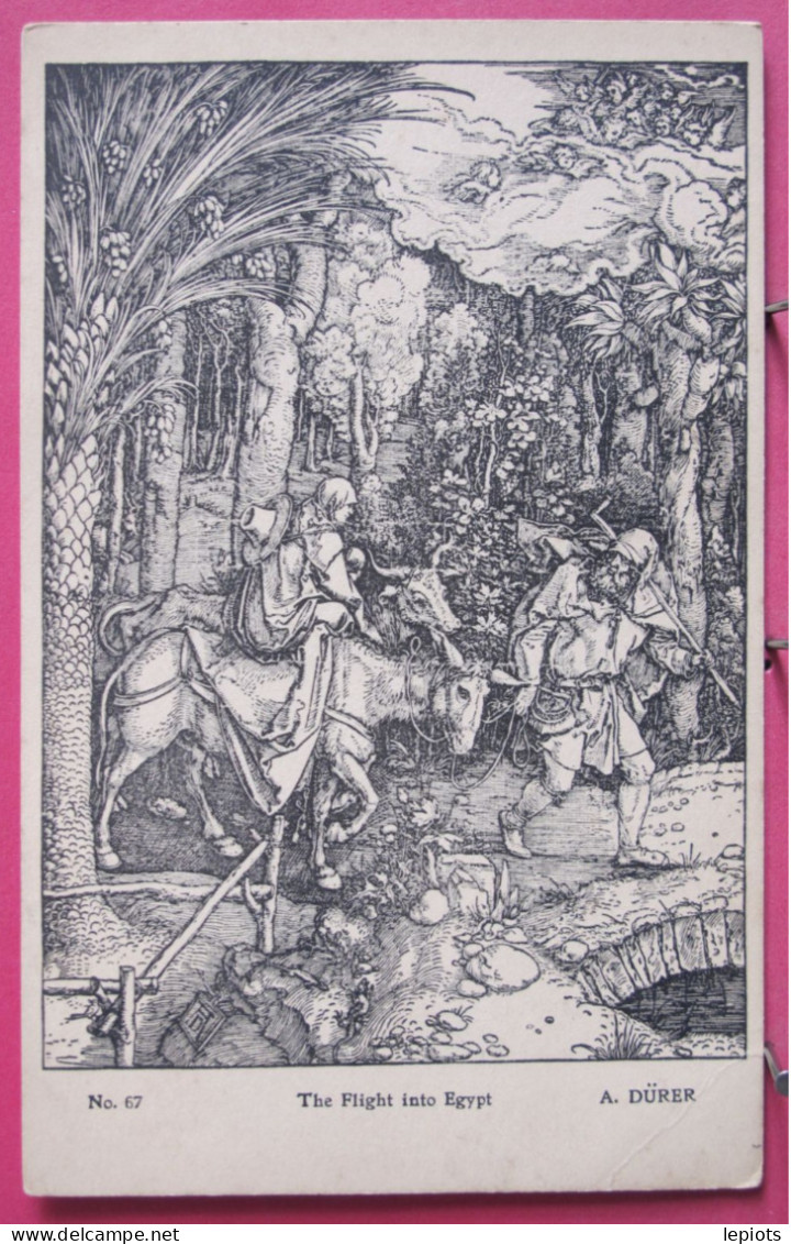 Visuel Très Peu Courant - A. Dürer - The Flight Into Egypt - La Fuite En Egypte - Peintures & Tableaux