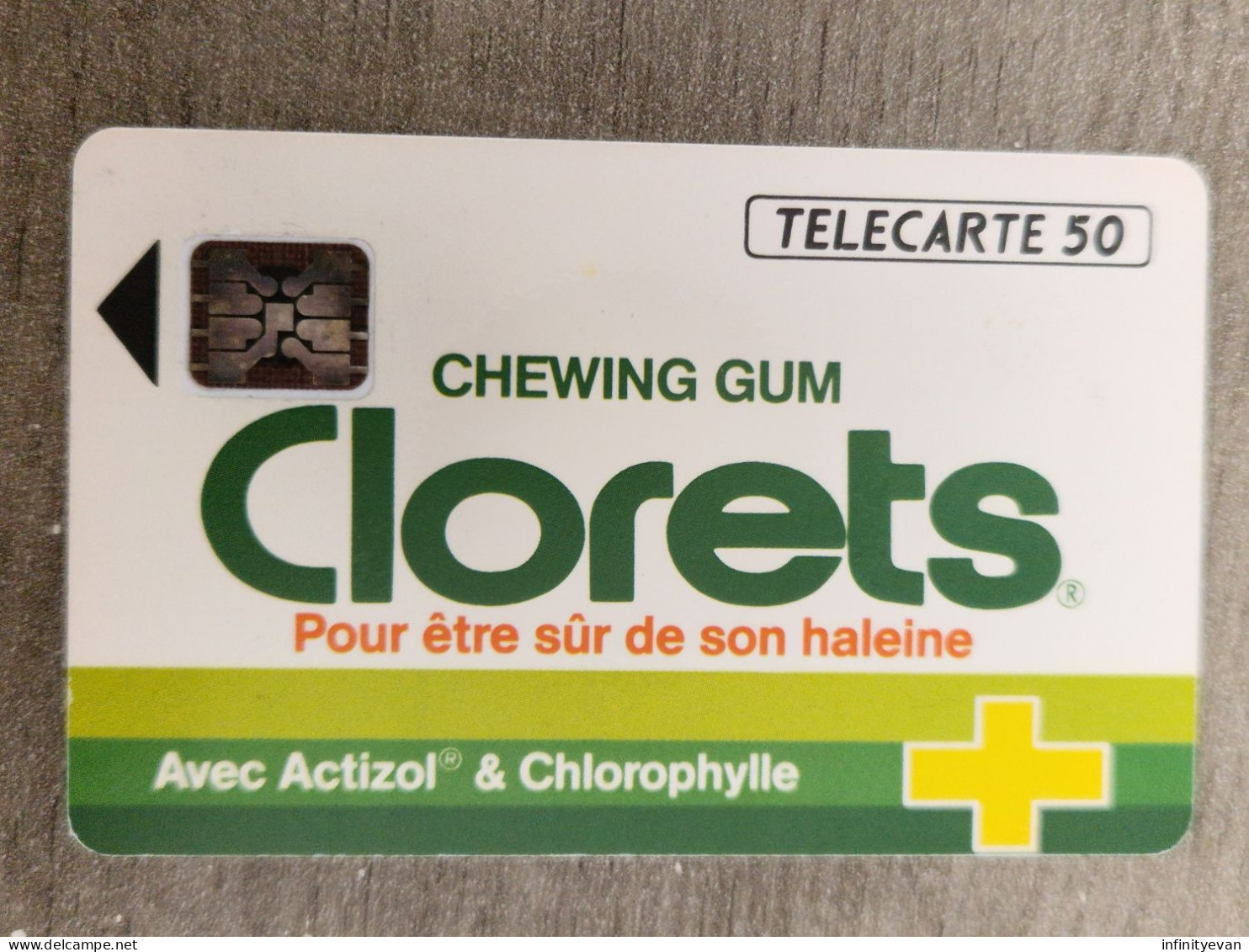 F298A - CLORETS 50 SC5 SANS TROU - 1992