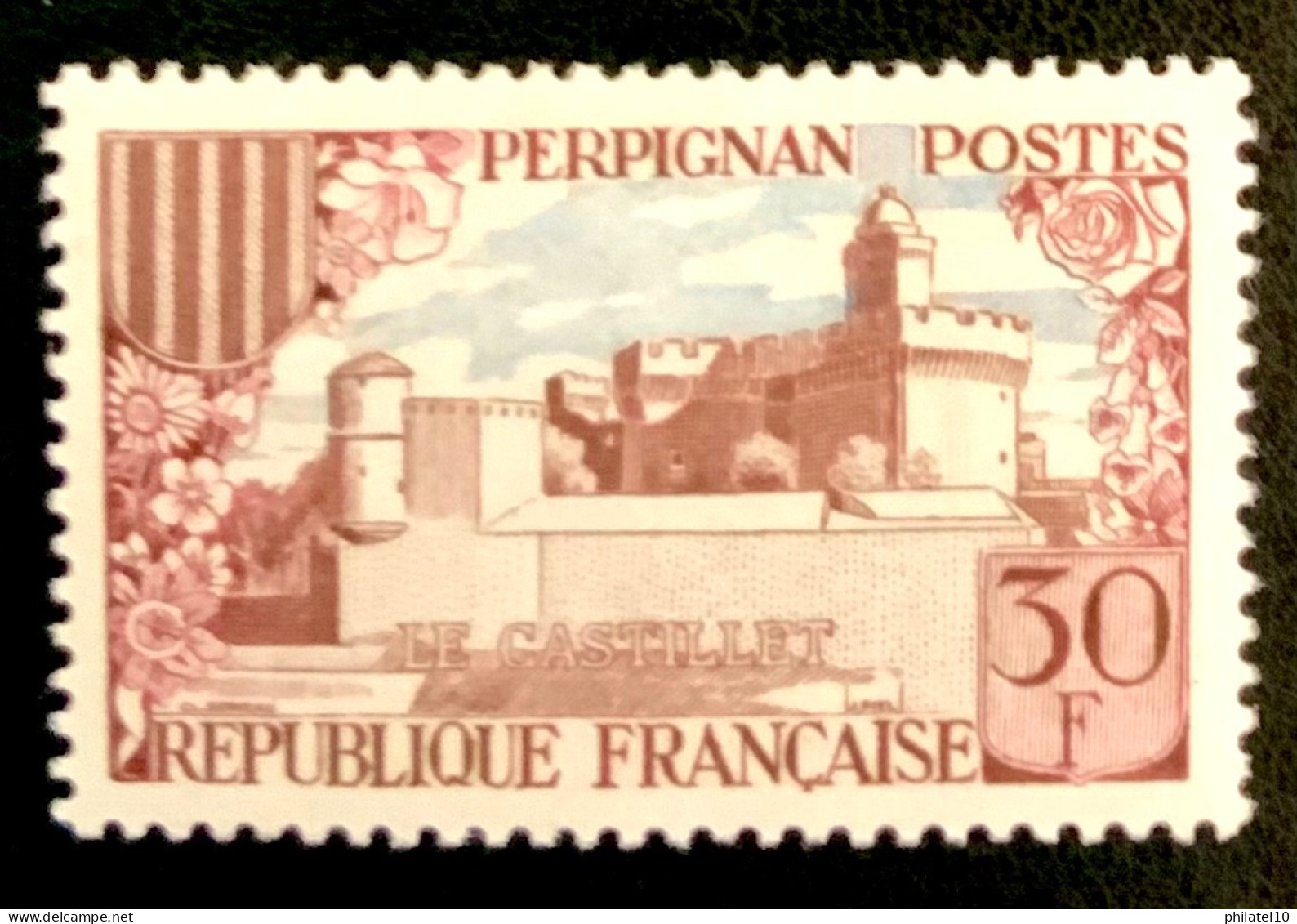 1959 FRANCE N 1222 PERPIGNAN LE CASTILLET - NEUF** - Nuovi