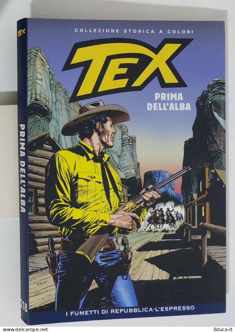 62640 TEX Collezione Storica Repubblica N. 218 - Prima Dell'alba - Tex