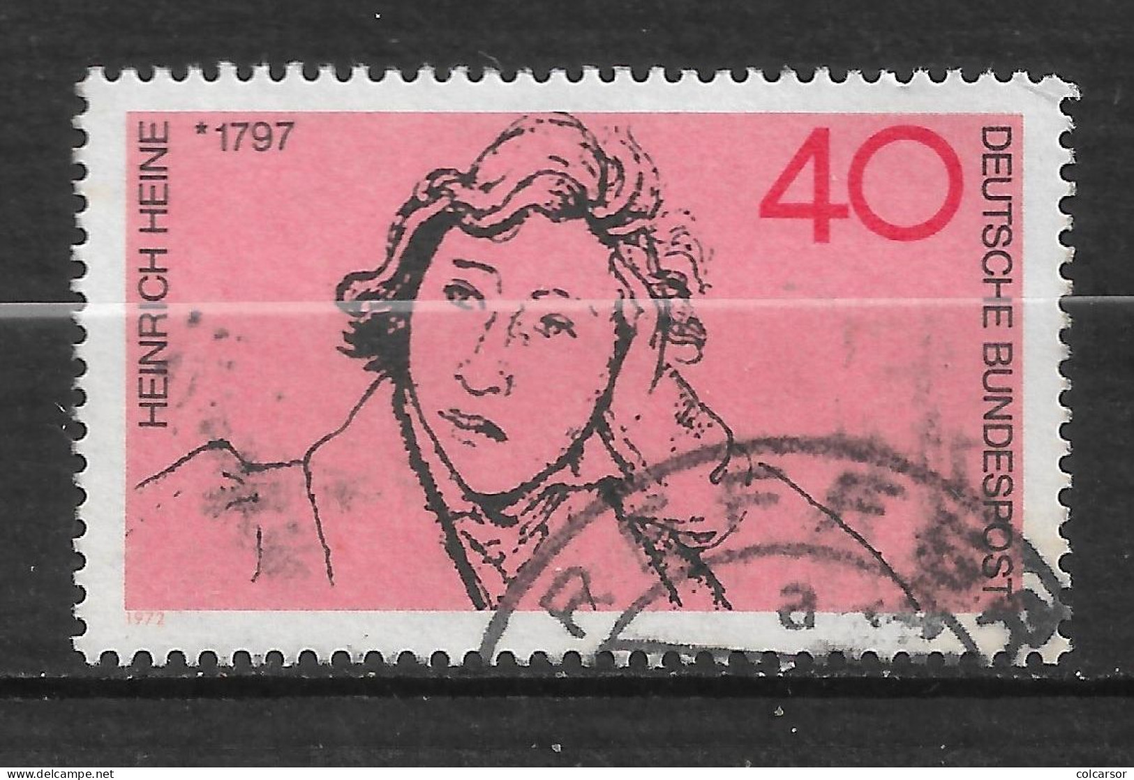 ALLEMAGNE FÉDÉRALE  N°  602 " HEINE " - Used Stamps