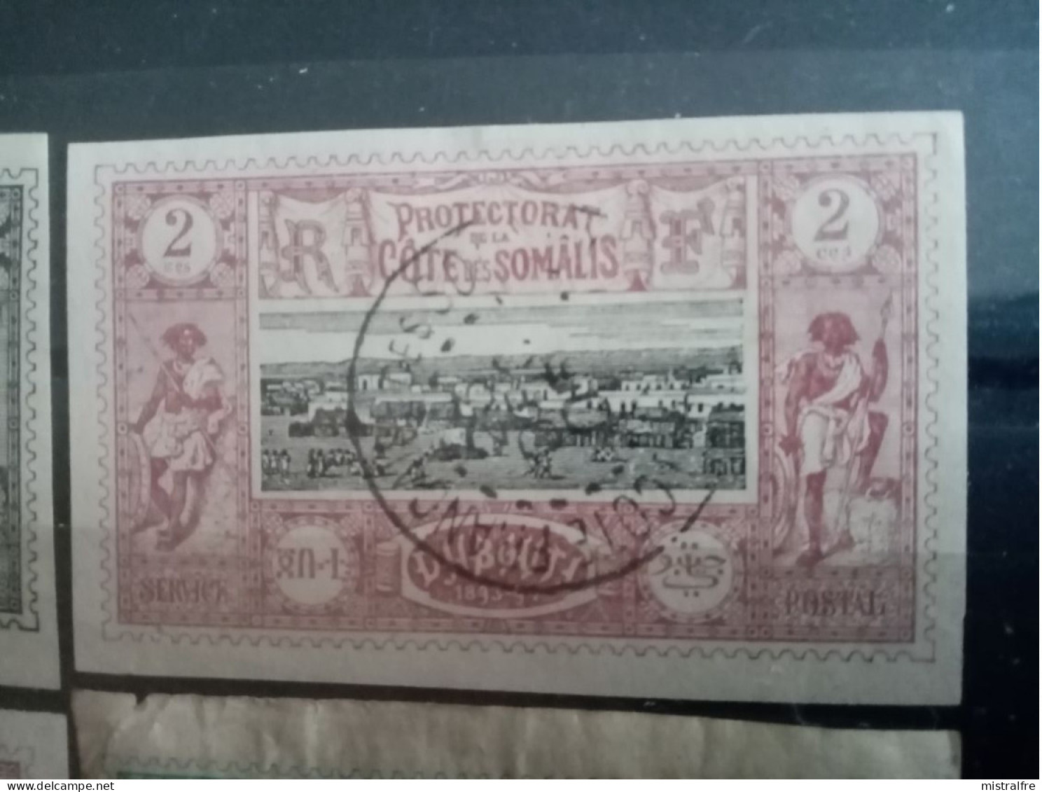 Côte Des SOMALIES. 1894-1900. " Vues De DJIBOUTI " N° 6 à 13 . 8 Oblitérés.. Côte YT 2022 : 81,00 € - Gebraucht