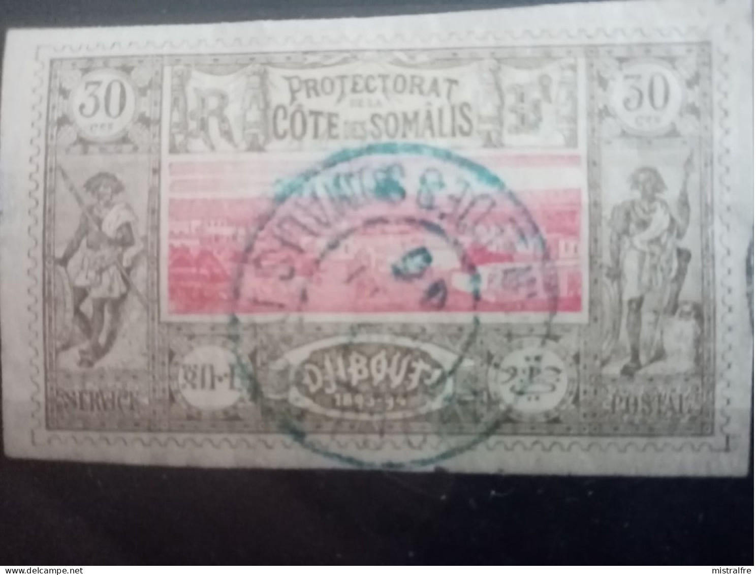 Côte Des SOMALIES. 1894-1900. " Vues De DJIBOUTI " N° 6 à 13 . 8 Oblitérés.. Côte YT 2022 : 81,00 € - Ungebraucht