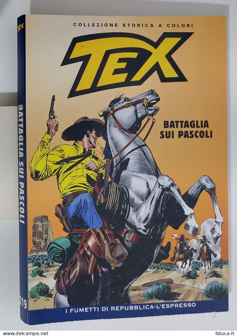 62641 TEX Collezione Storica Repubblica N. 219 - Battaglia Sui Pascoli - Tex