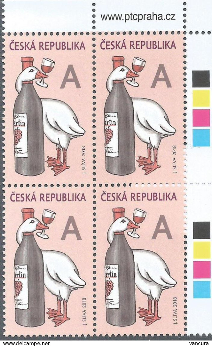 1007 Czech Republic Martinmas Tradition 2018 - Unused Stamps