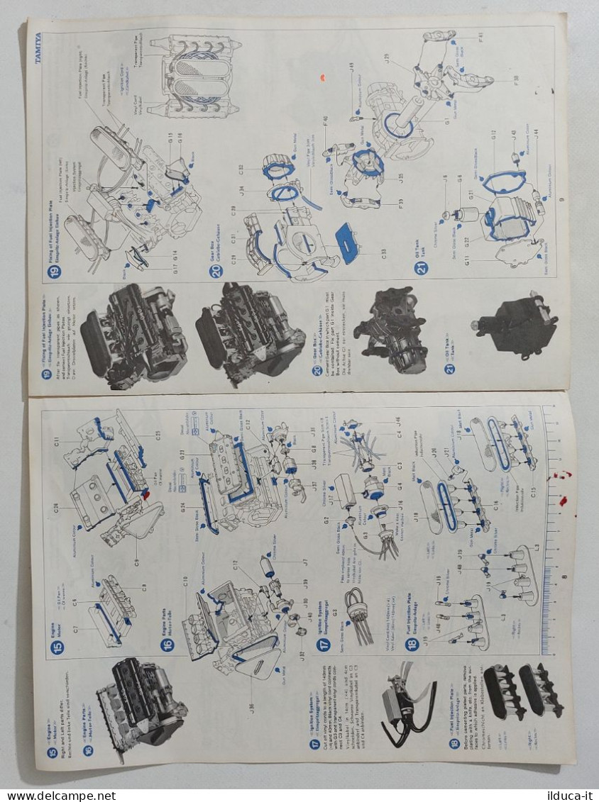 60765 Manuale Kit Montaggio 1/12 - Team Lotus JPS Mk III - Tamiya - Sonstige & Ohne Zuordnung