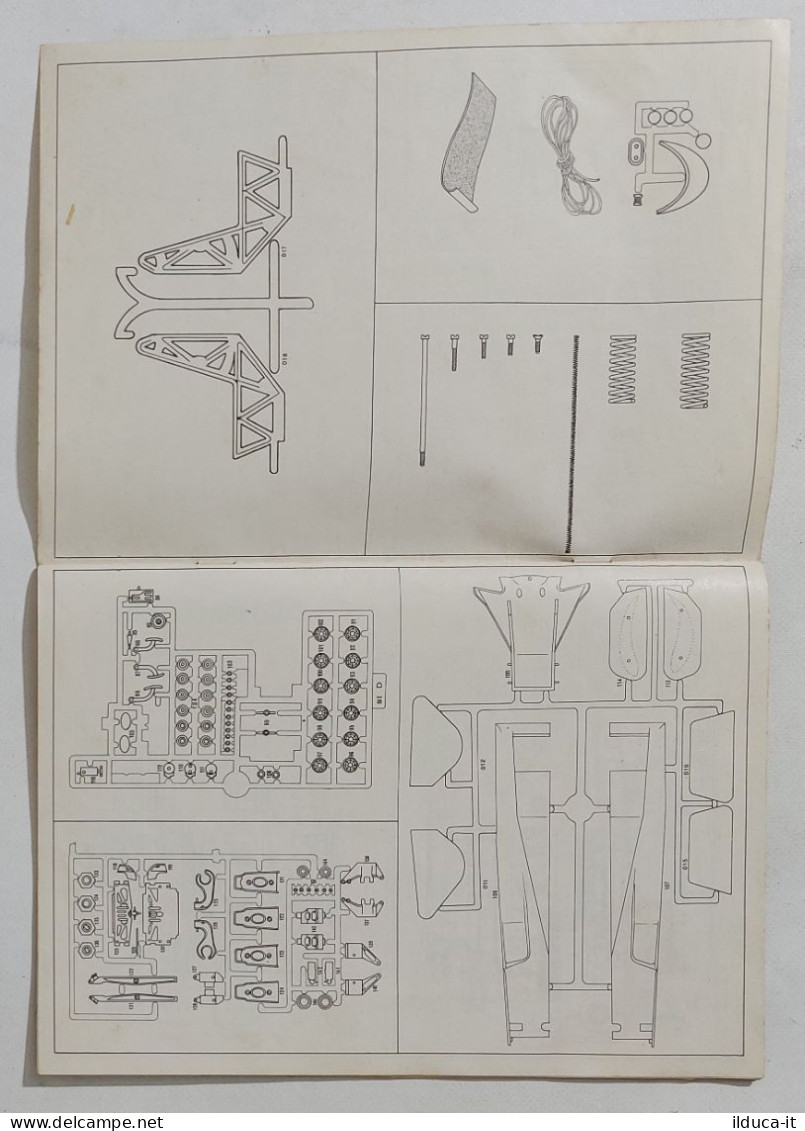 60766 Manuale Kit Montaggio 1/12 - Ferrari 312 T2 - Protar - Other & Unclassified