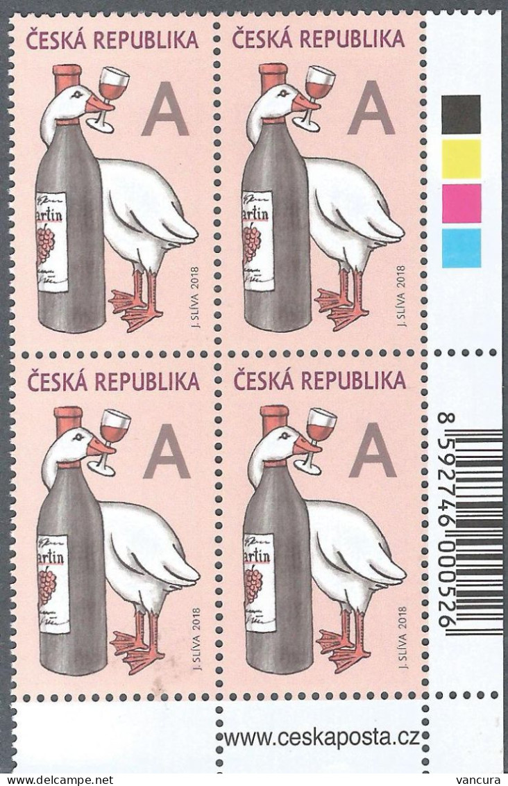 1007 Czech Republic Martinmas Tradition 2018 - Unused Stamps