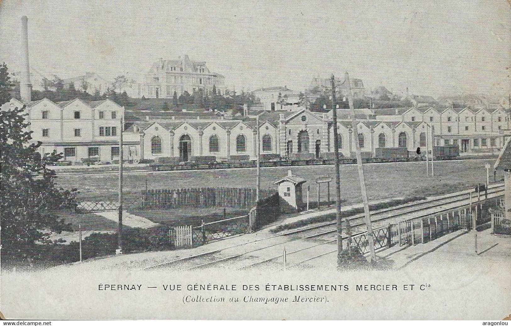 Luxembourg - Luxemburg - Epernay - Vue Générale Des Etablissements MERCIER & Cie - Luxemburg - Stadt