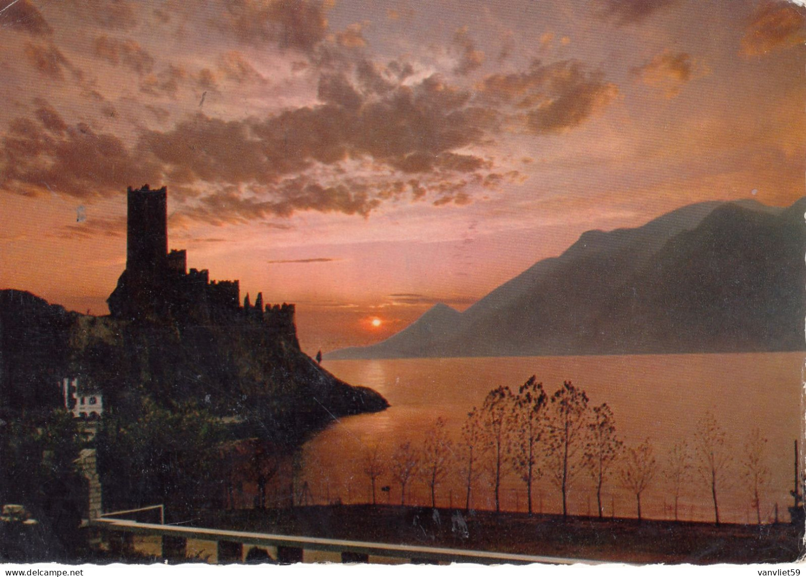 MALCESINE-VERONA-LAGO DI GARDA-2  CARTOLINE VERA FOTOGRAFIA-VIAGGIATE 1959-1972 - Verona