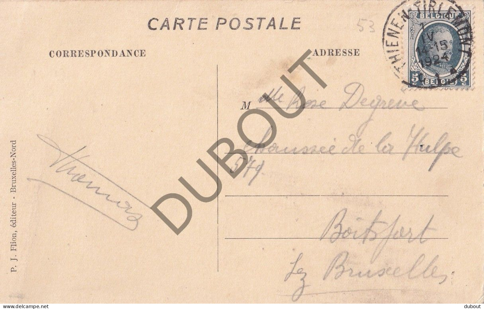 Postkaart - Carte Postale - Gossoncourt/Tienen - Champ D'Aviation  (C5280) - Tienen