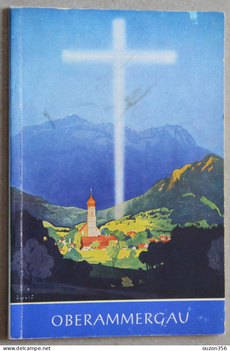 Oberammergau (Haute-Bavière, Allemagne), Le Théâtre Des Mystères De La Passion Et Le Musée Du Village, 1955 - Non Classés