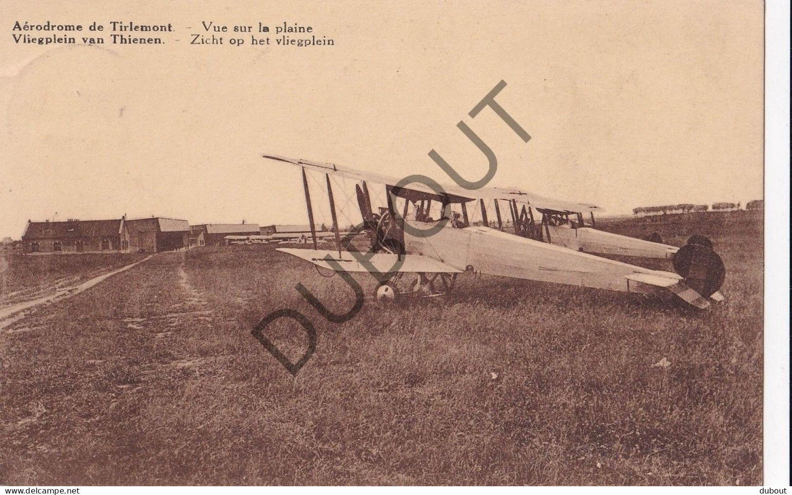 Postkaart - Carte Postale - Aérodrome De Tirlemont - Vue Sur La Plaine (C5296) - Tienen