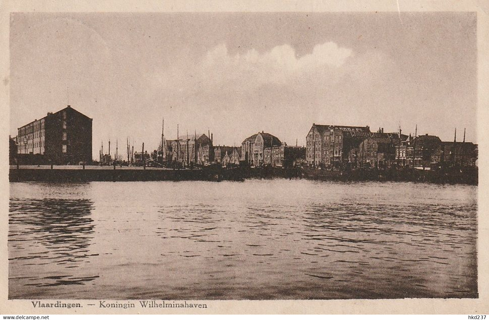 Vlaardingen Koningin Wilhelminahaven (pak)huizen Schepen # 1937      3434 - Vlaardingen
