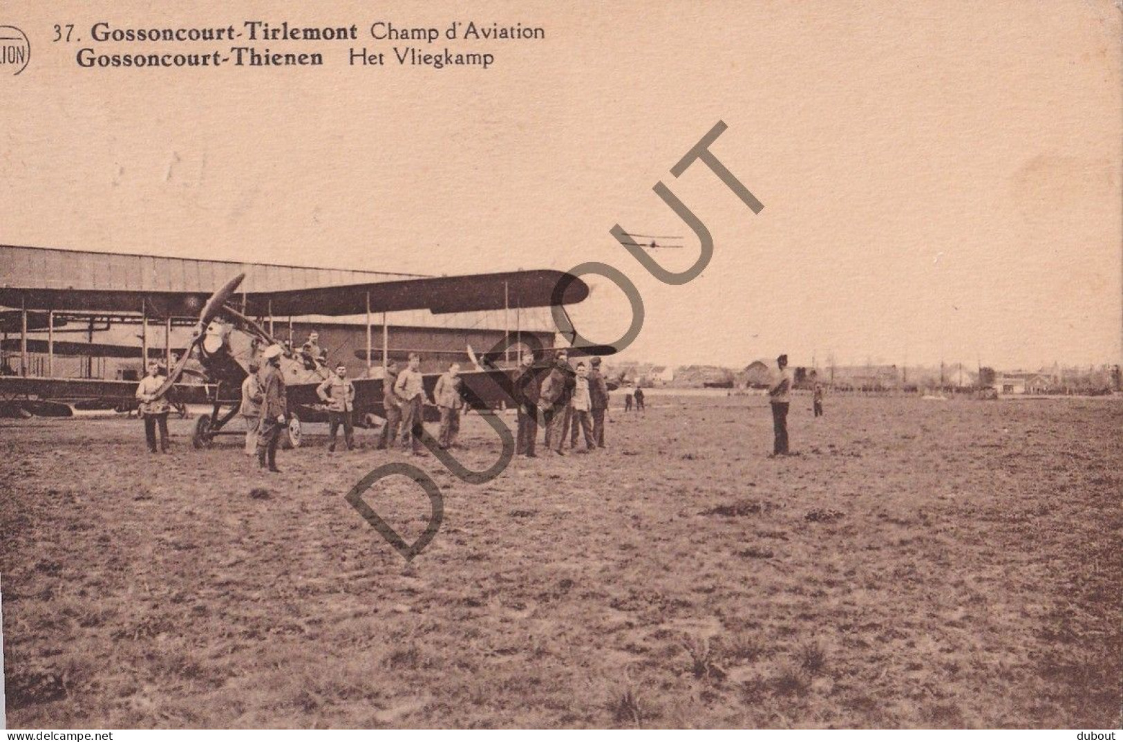 Postkaart - Carte Postale - Gossoncourt/Tirlemont - Champ D'Aviation (C5289) - Tienen