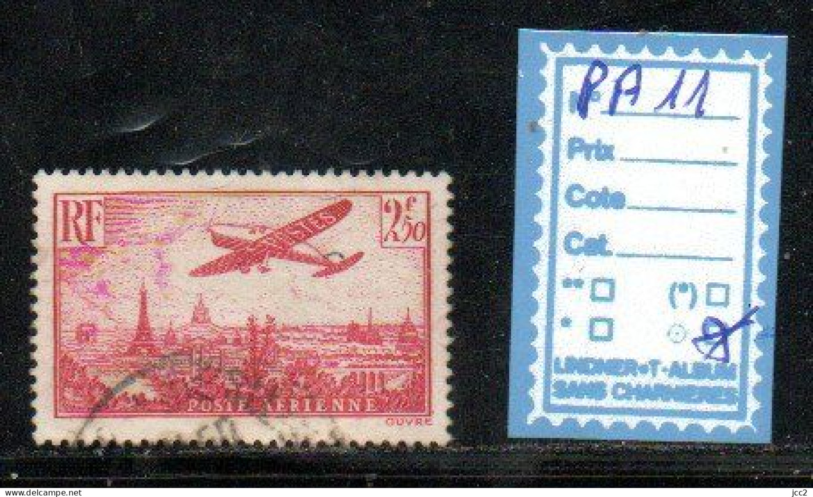 FRANCE PA OBLITÉRÉ N° 11 - 1927-1959 Used