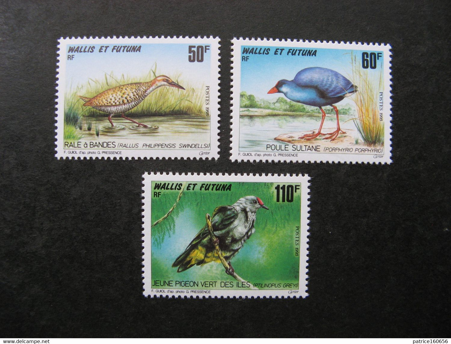 Wallis Et Futuna:  TB Série N° 446 Au N° 448, Neufs XX. - Unused Stamps