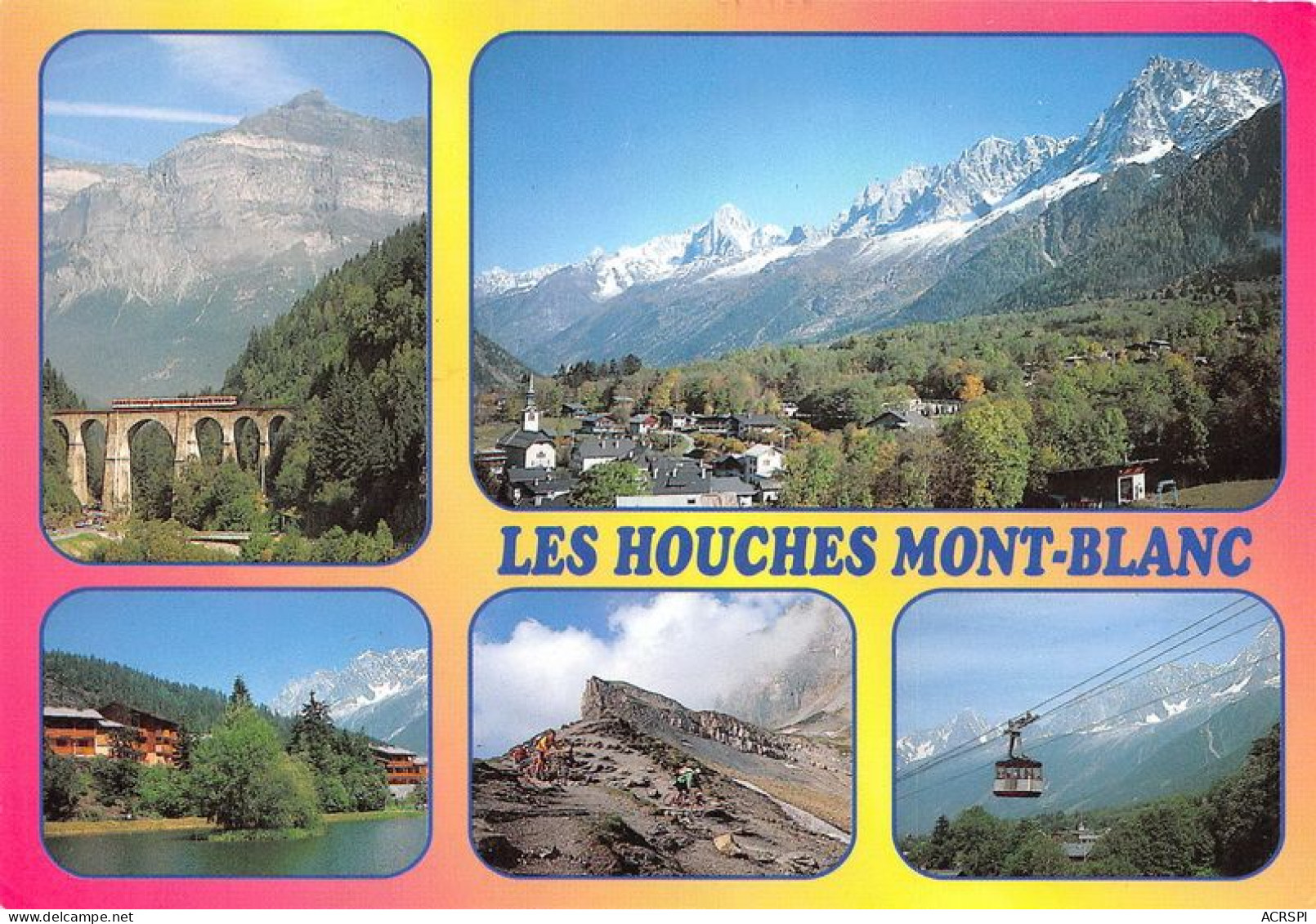 LES HOUCHES Mont Blanc Station Ete Hiver 30(scan Recto-verso) MA1907 - Les Houches