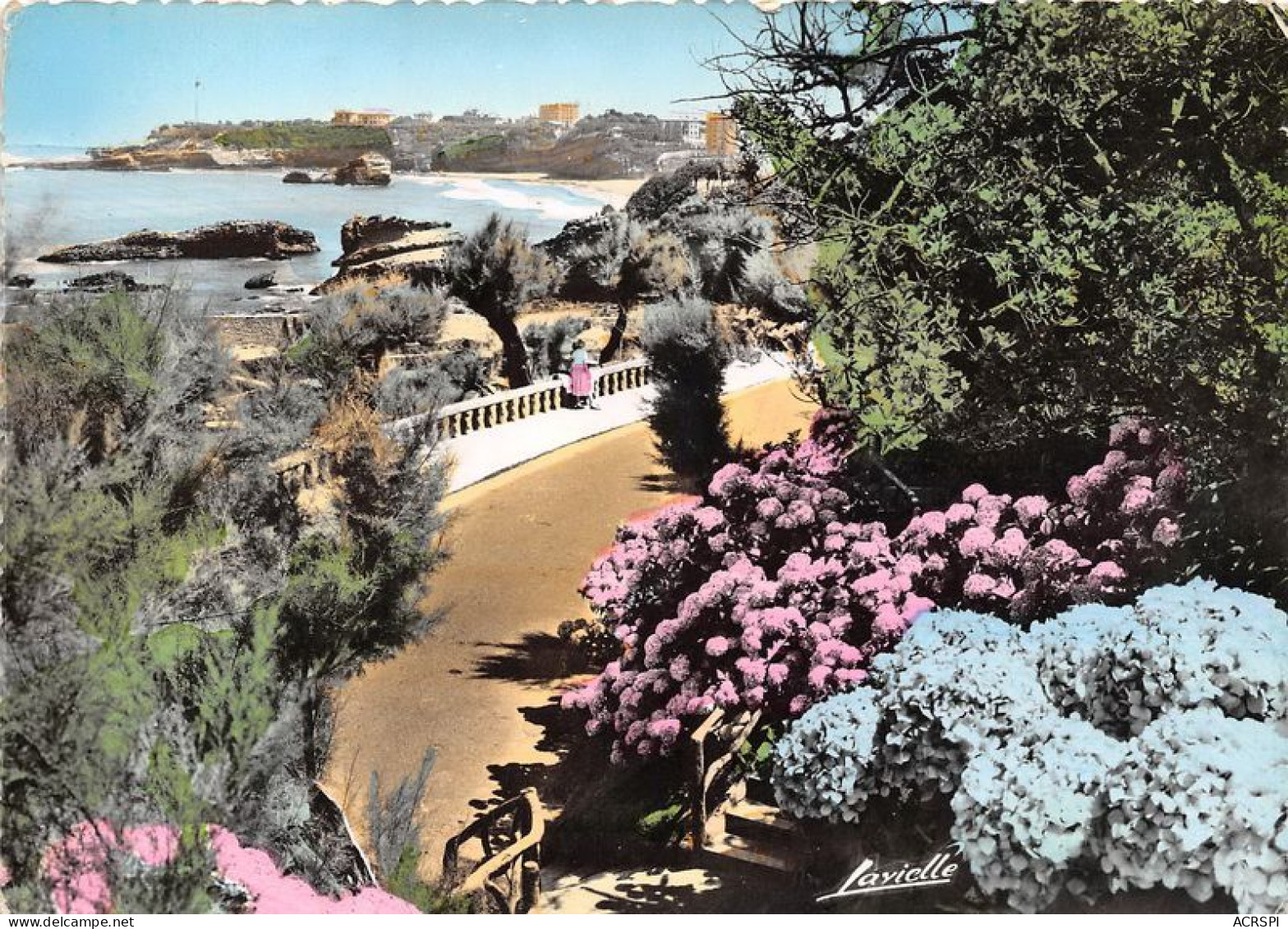 BIARRITZ Promenade Dans La Feerie Des Hortensias 21(scan Recto-verso) MA1906 - Biarritz