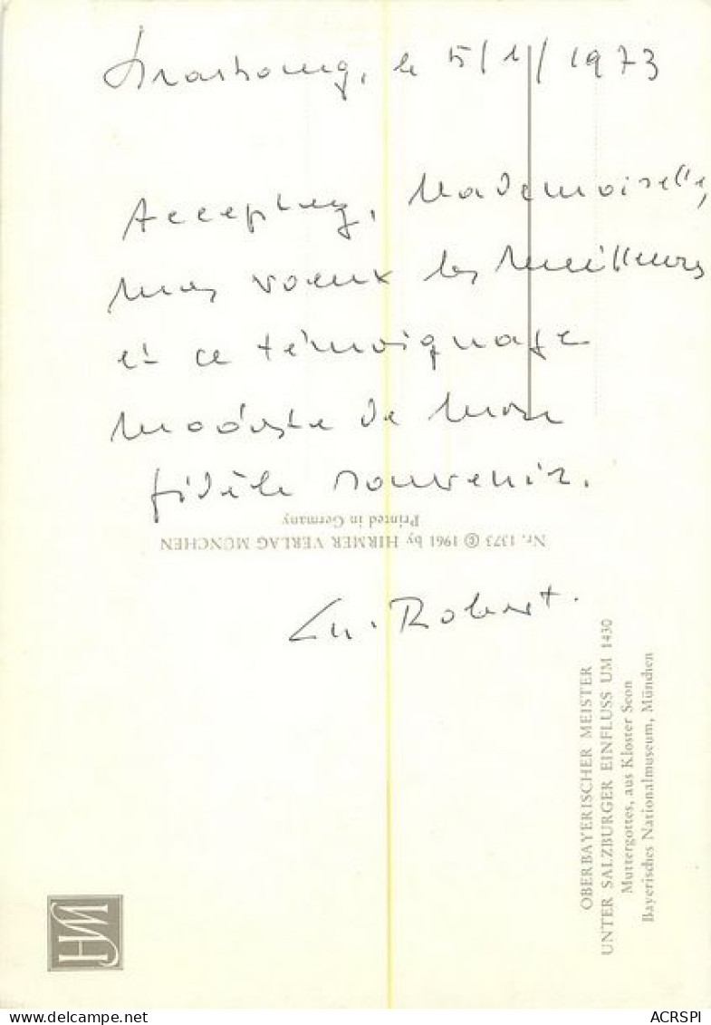 JESUS  OBERBAYERISCHER MEISTER Unter Salzburger Einfluss MUNCHEN Allemagne 27  (scan Recto-verso)MA1904Bis - Jesus