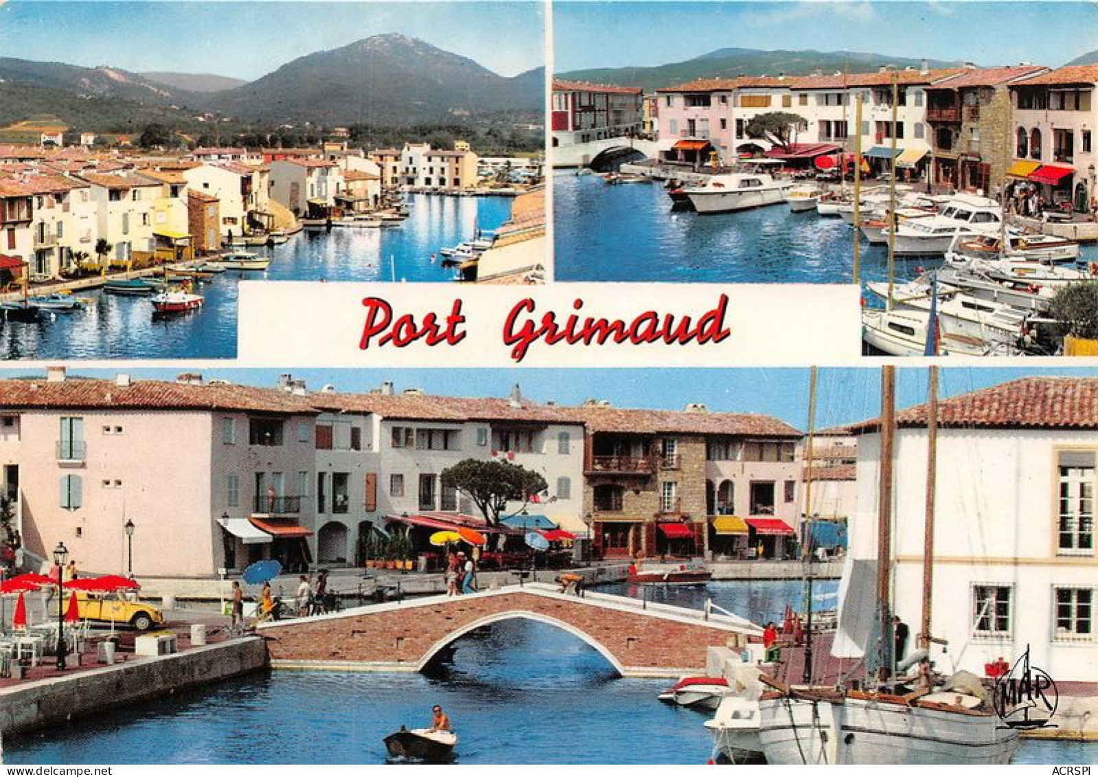 PORT GRIMAUD La Cite Lacustre 14(scan Recto-verso) MA1903 - Port Grimaud