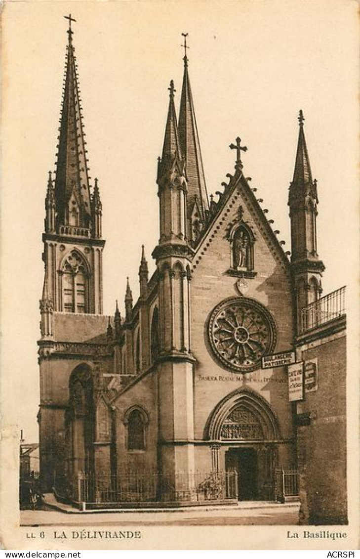 LA DELIVRANDE  La Basilique  41   (scan Recto-verso)MA1902Ter - La Delivrande