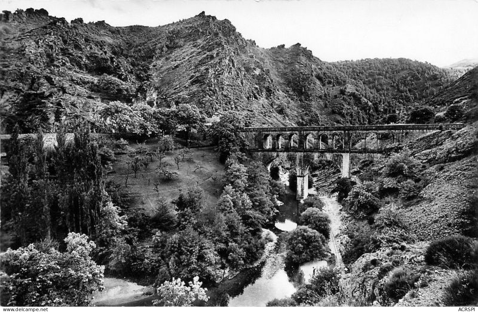 VILLEFORT Le Pont Louis Philippe   8   (scan Recto-verso)MA1901Ter - Villefort