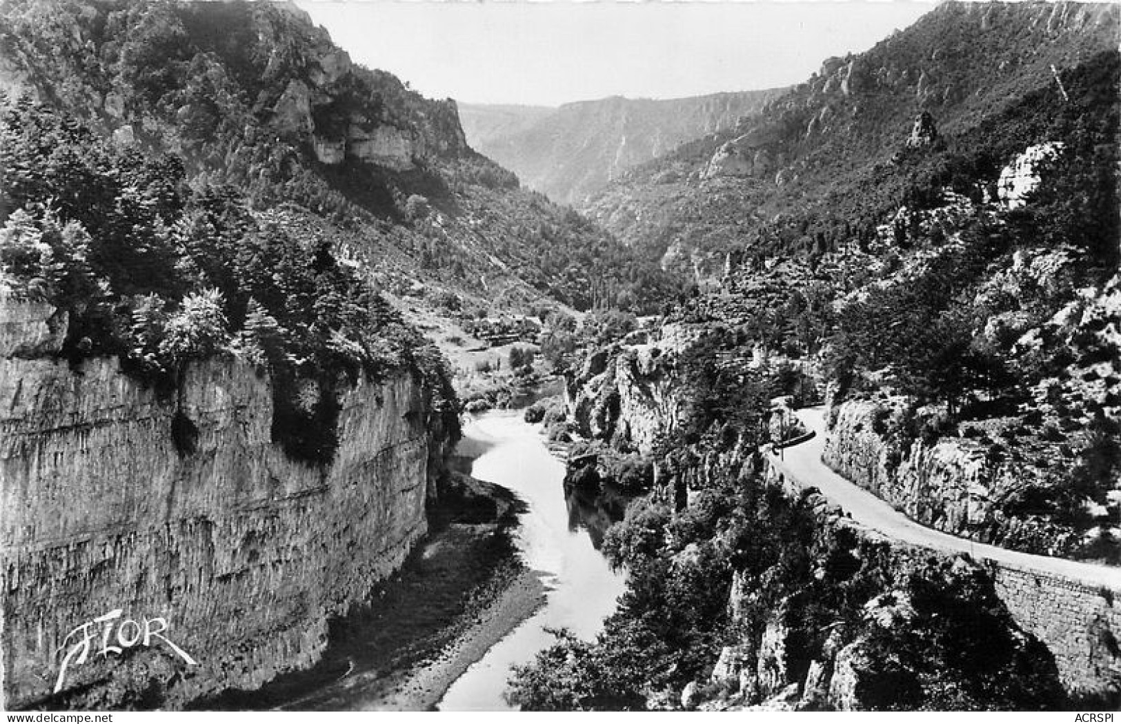 Les Gorges Du  Tarn  La Malene Et Les BAUMES   5   (scan Recto-verso)MA1901Ter - Gorges Du Tarn